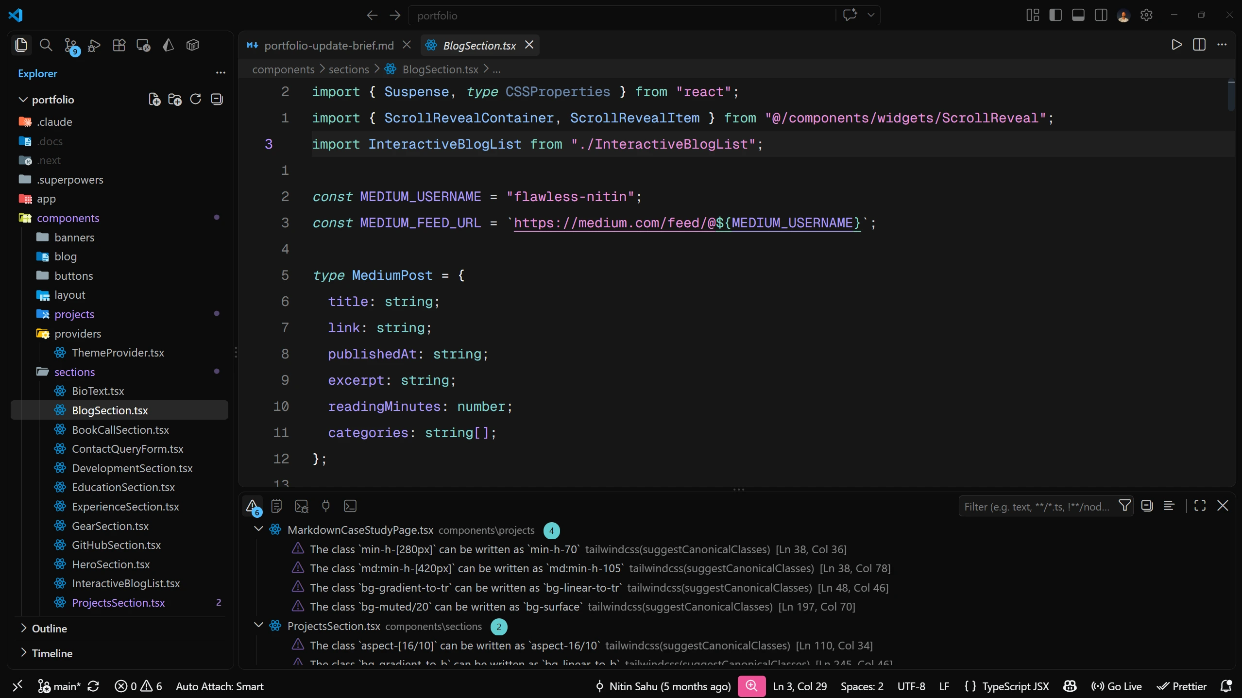 VS Code theme preview